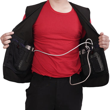 LVAD Flannel Vest With Controller & Battery Pockets - Comfortable Medical Clothing For Heart Patients 6 thumbnail image