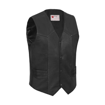 LVAD HeartMate Men’s Leather Vest