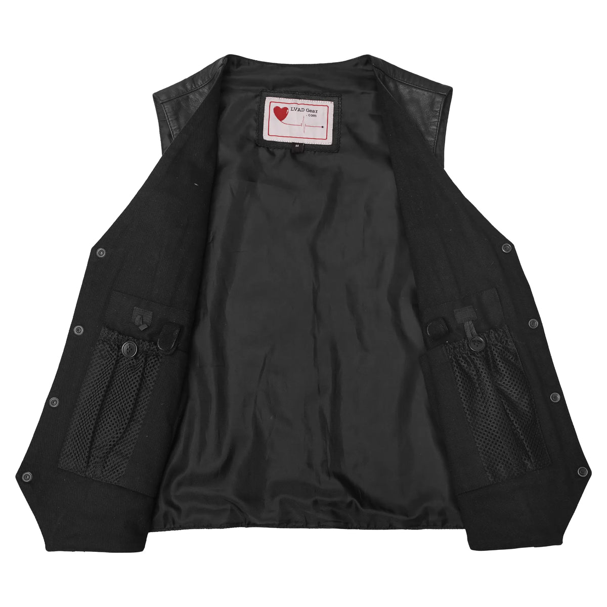 LVAD HeartMate Men’s Leather Vest