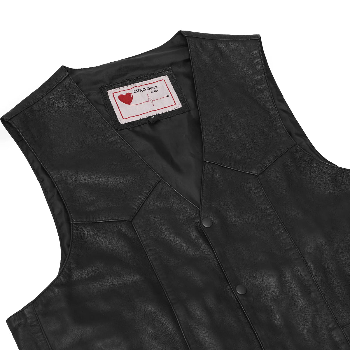 LVAD HeartMate Men’s Leather Vest