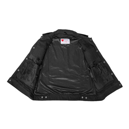 Men's LVAD HEARTMATE BLACK DENIM Vest