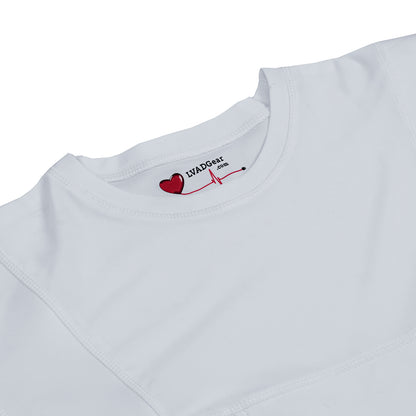 LVAD HeartMate Men’s Full Sleeves Shirt – White