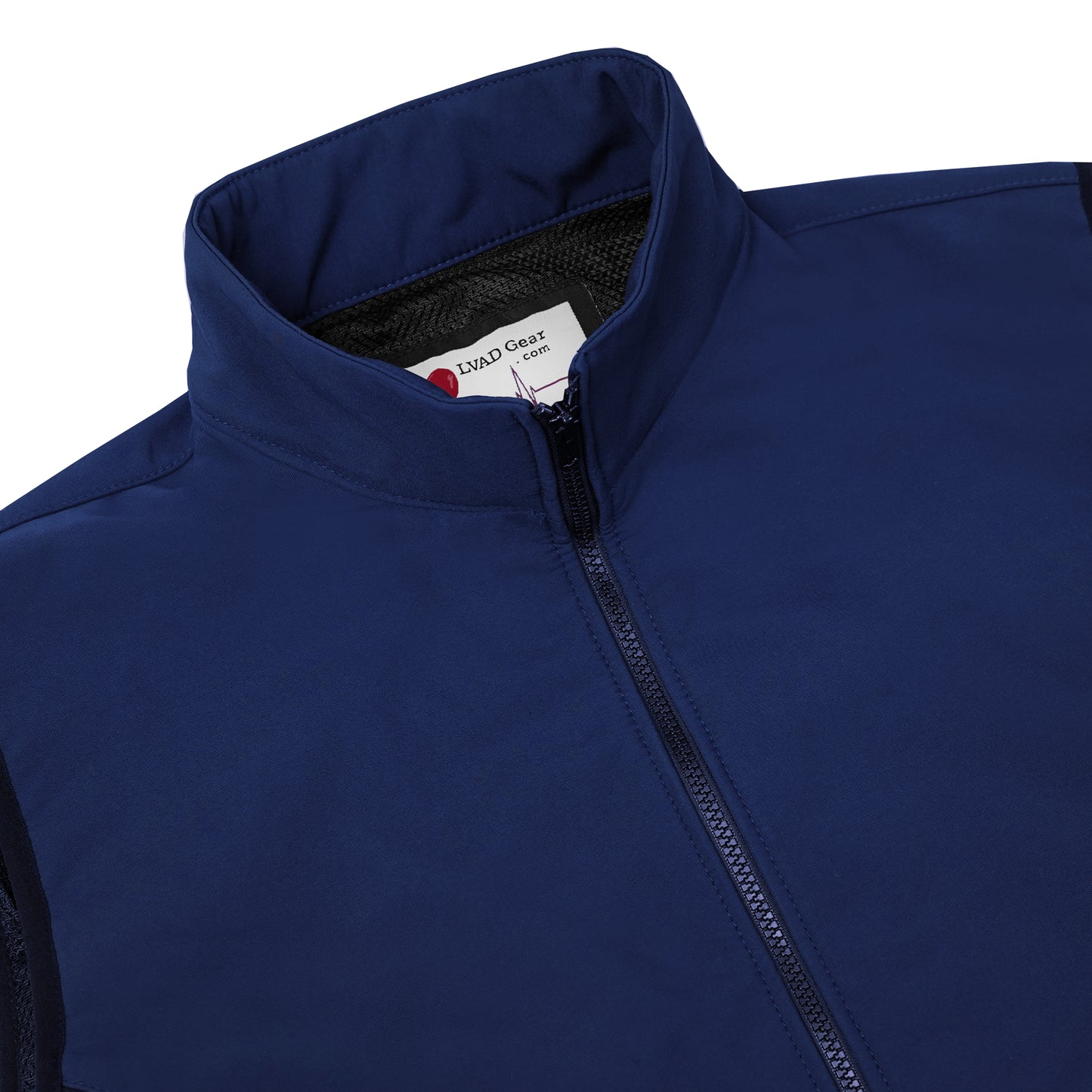 LVAD Heartmate Unisex Textile Vest – Blue & Black