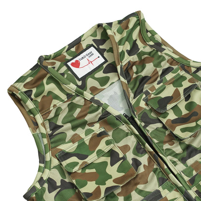 LVAD HeartMate Unisex Mesh and Textile Vest - Green Camo™