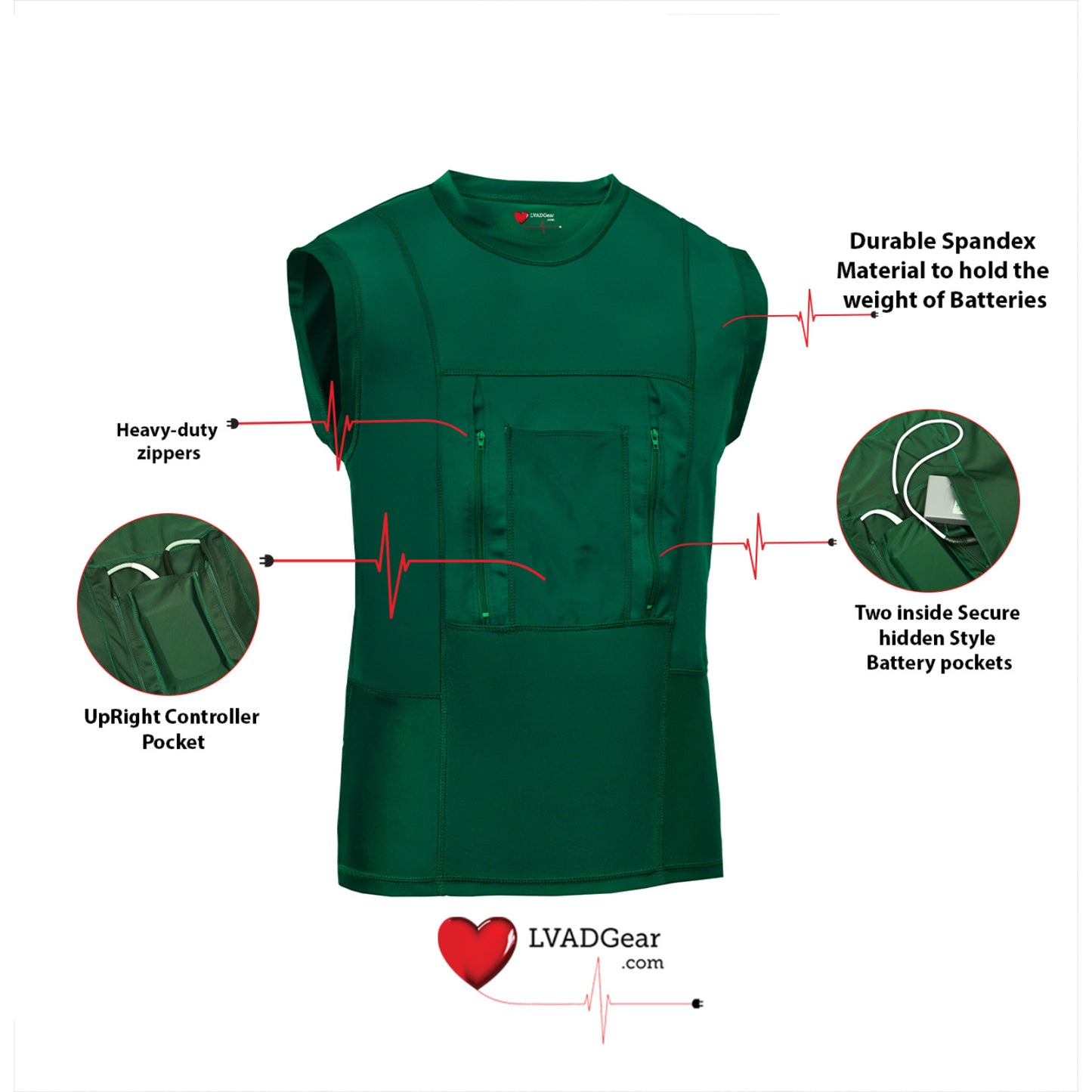 LVAD HeartMate Unisex Tank Top