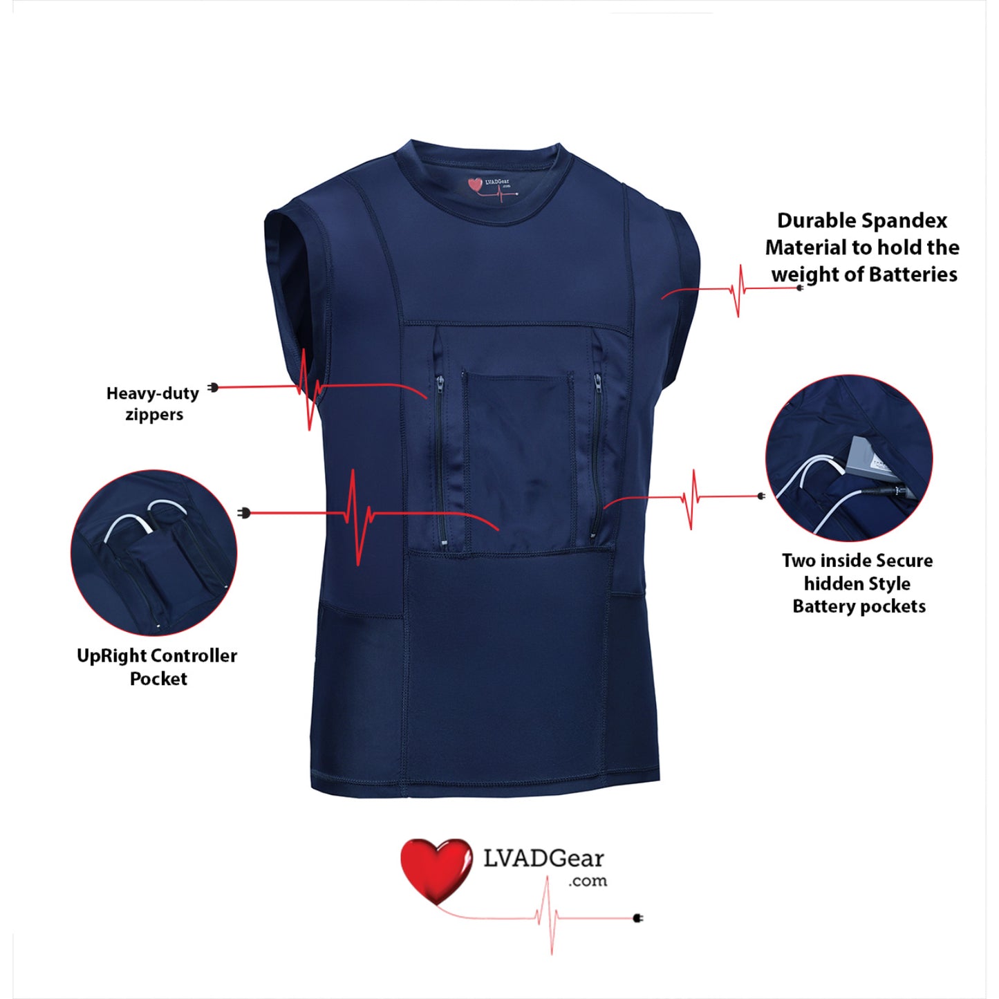 LVAD HeartMate Unisex Tank Top