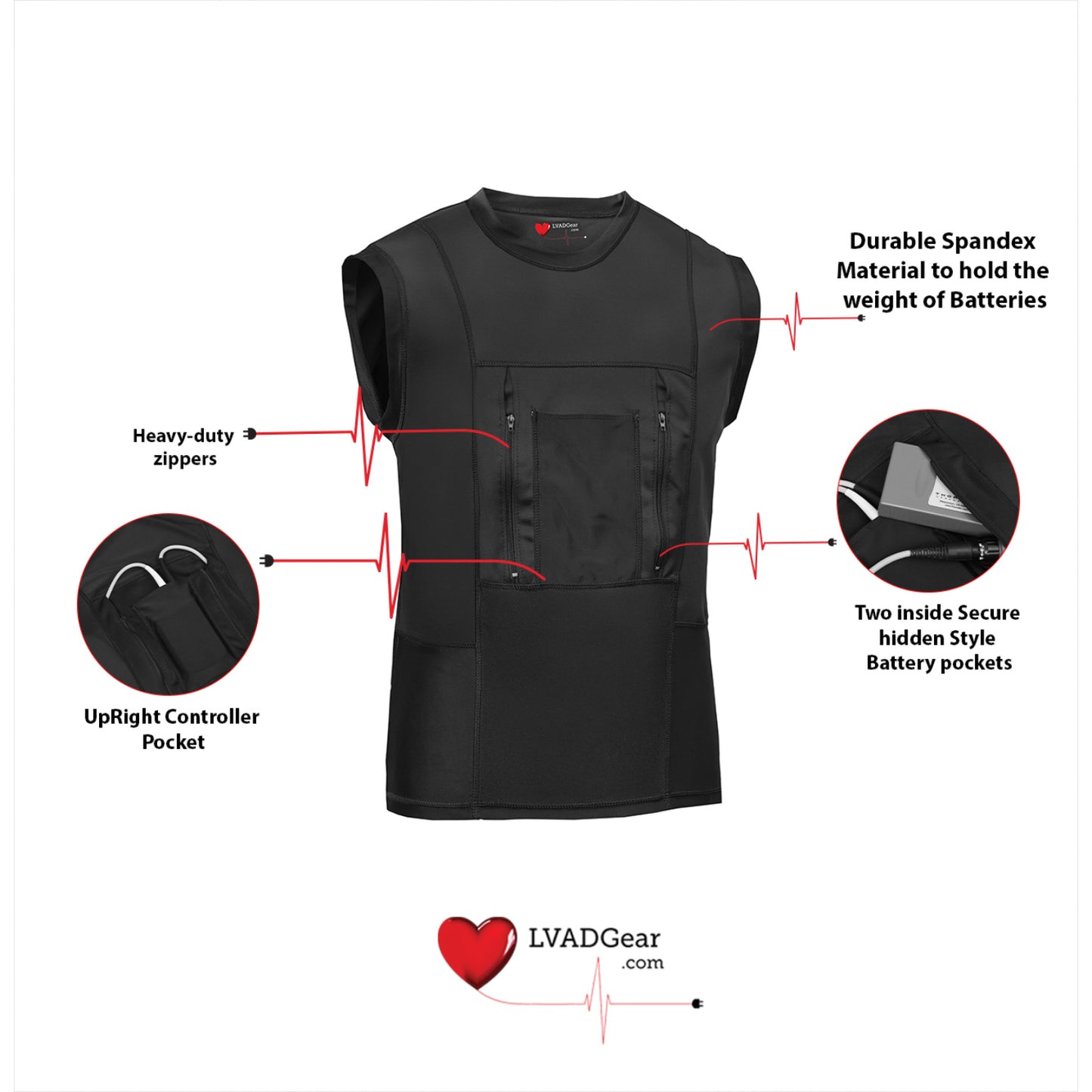 LVAD HeartMate Unisex Tank Top