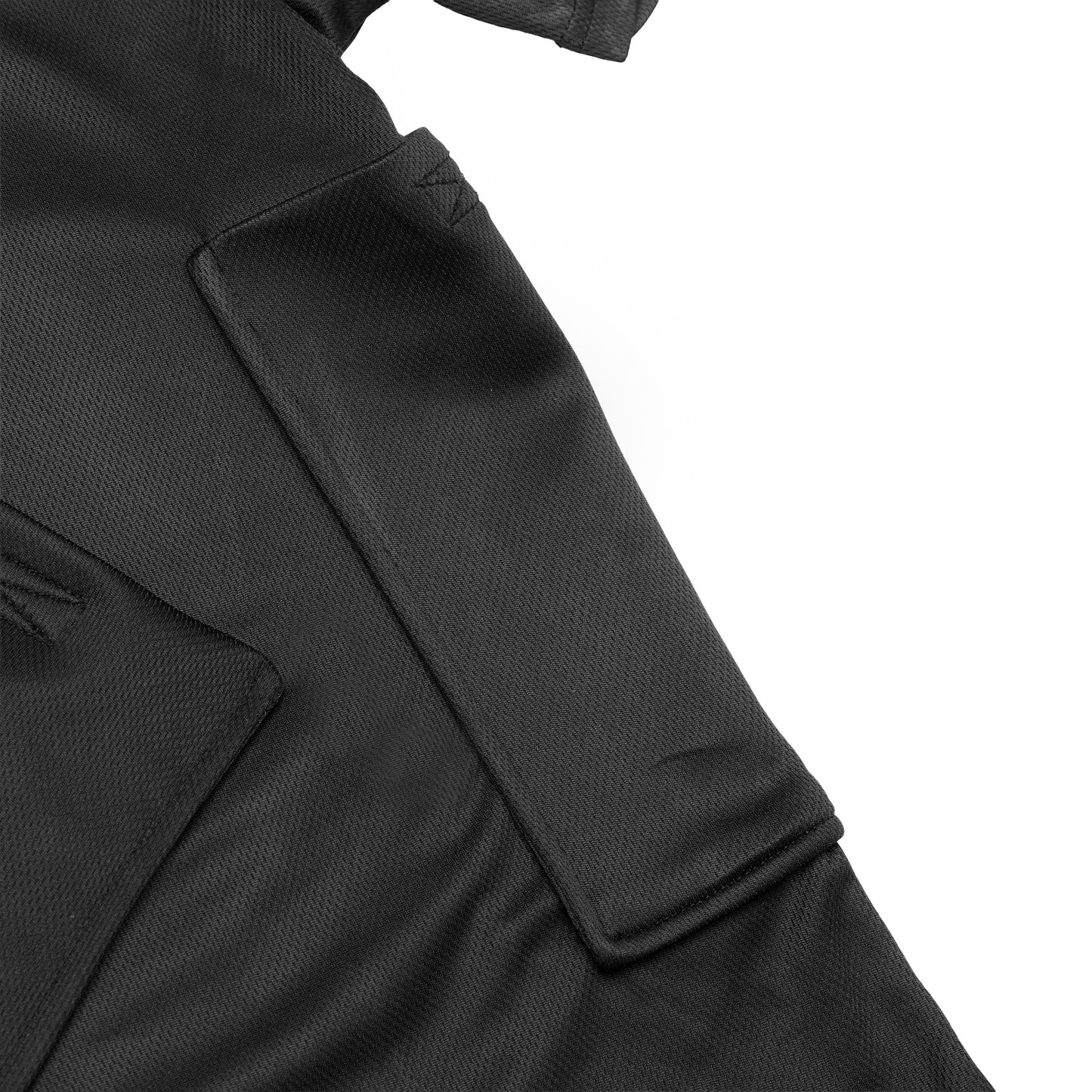 LVAD HeartMate Men’s Shirt with Slanted Controller Pocket – Black