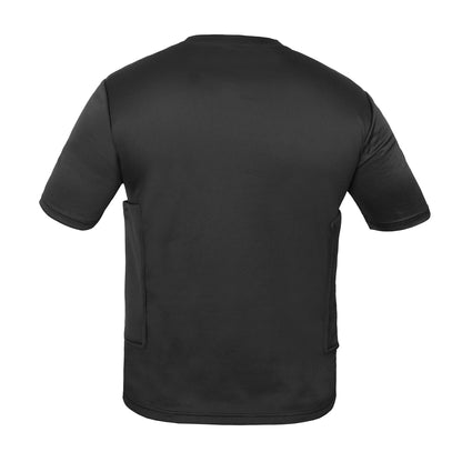 LVAD HeartMate Men’s Shirt with Slanted Controller Pocket – Black