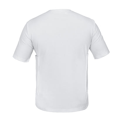 LVAD HeartMate Men’s Shirt with Slanted Controller Pocket – White
