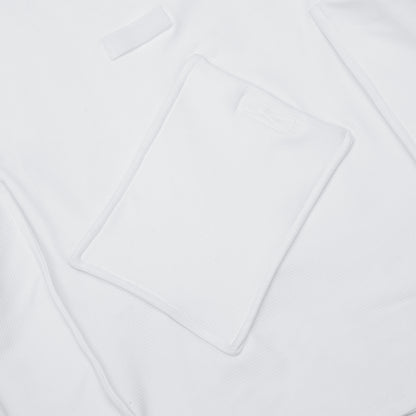 LVAD HeartMate Men’s Shirt with Slanted Controller Pocket – White