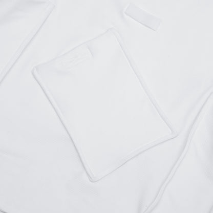 LVAD HeartMate Men’s Shirt with Slanted Controller Pocket – White