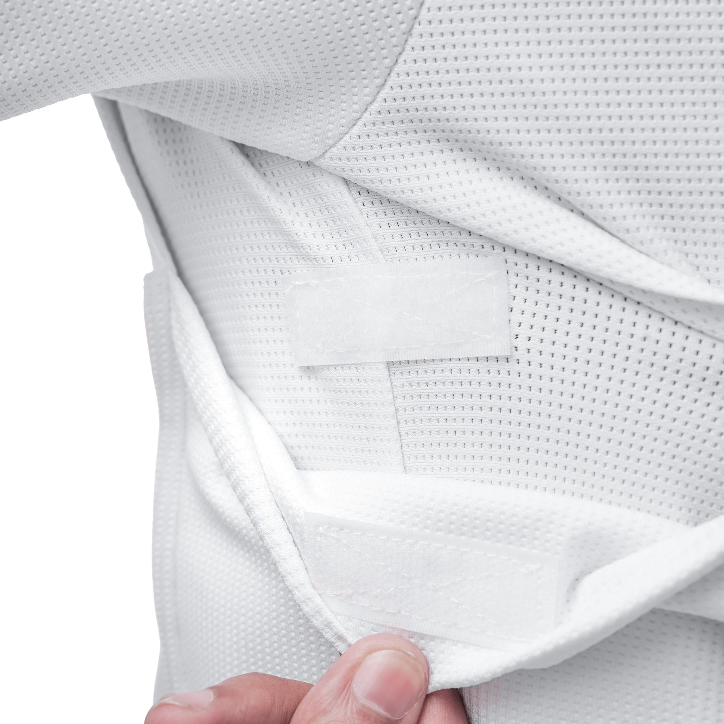 LVAD HeartMate Men’s Shirt with Slanted Controller Pocket – White