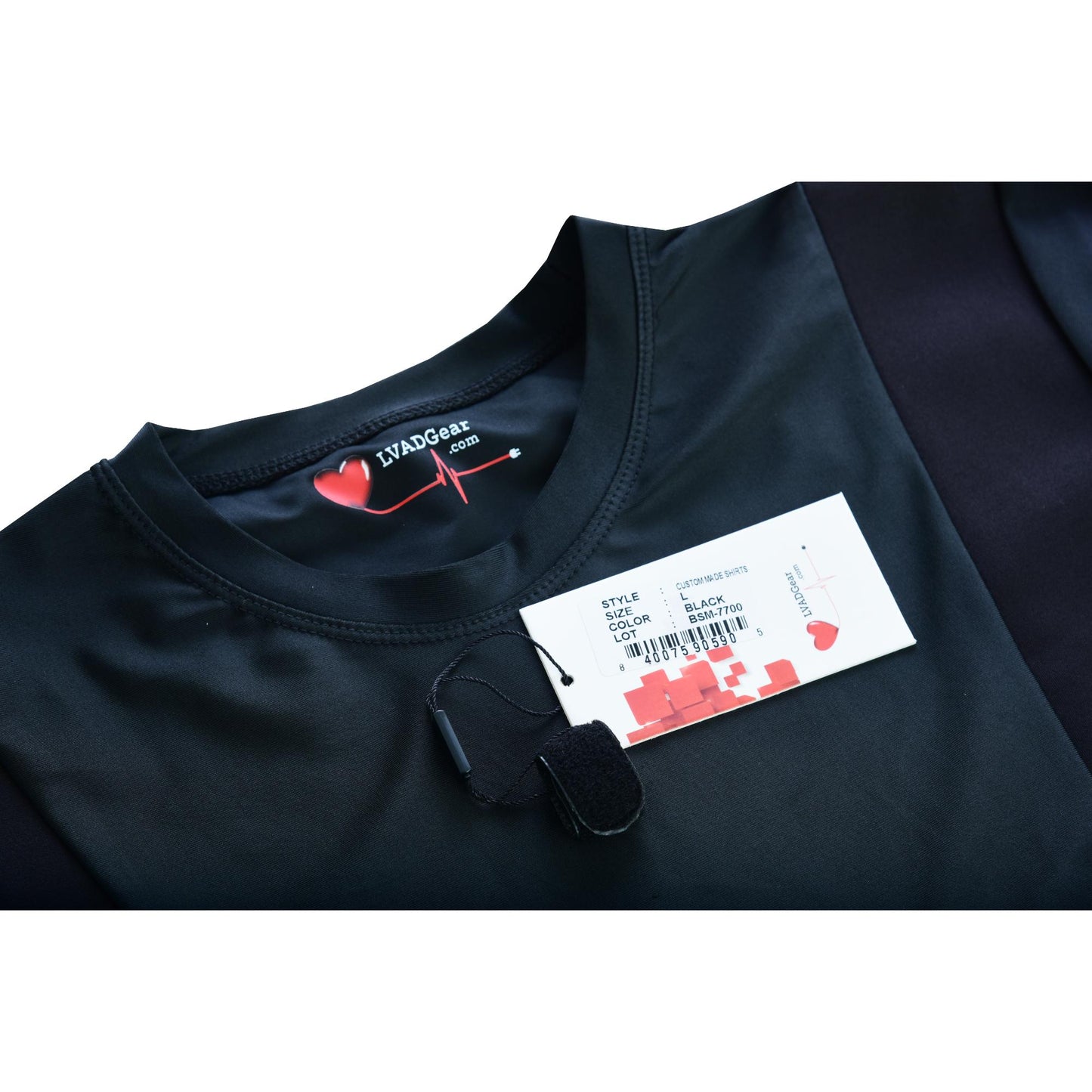 LVAD HeartMate Men Shirt Black