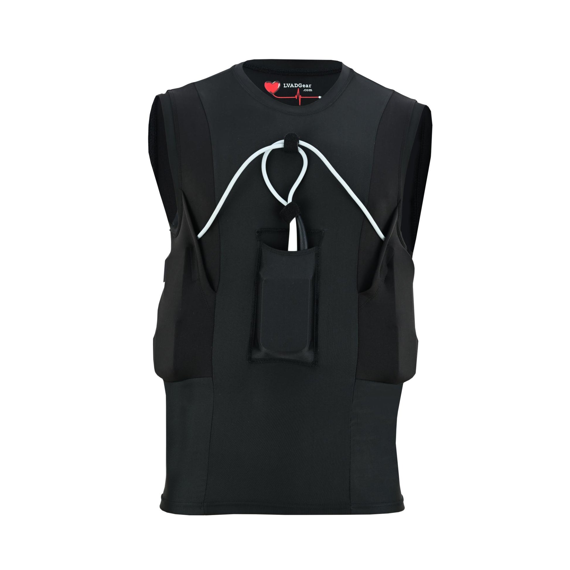 LVAD Men Tank Top for HeartMate Black