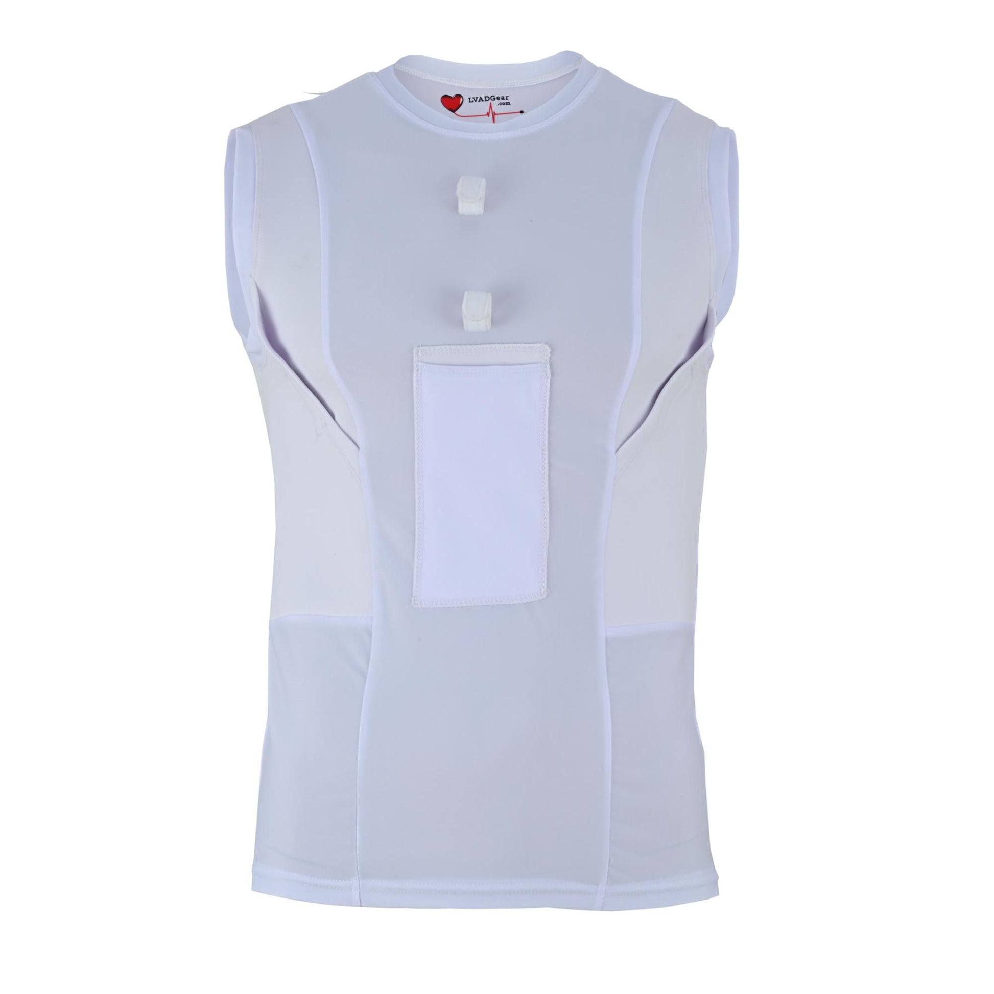Lvad White Shorts and Tank Top Bundle