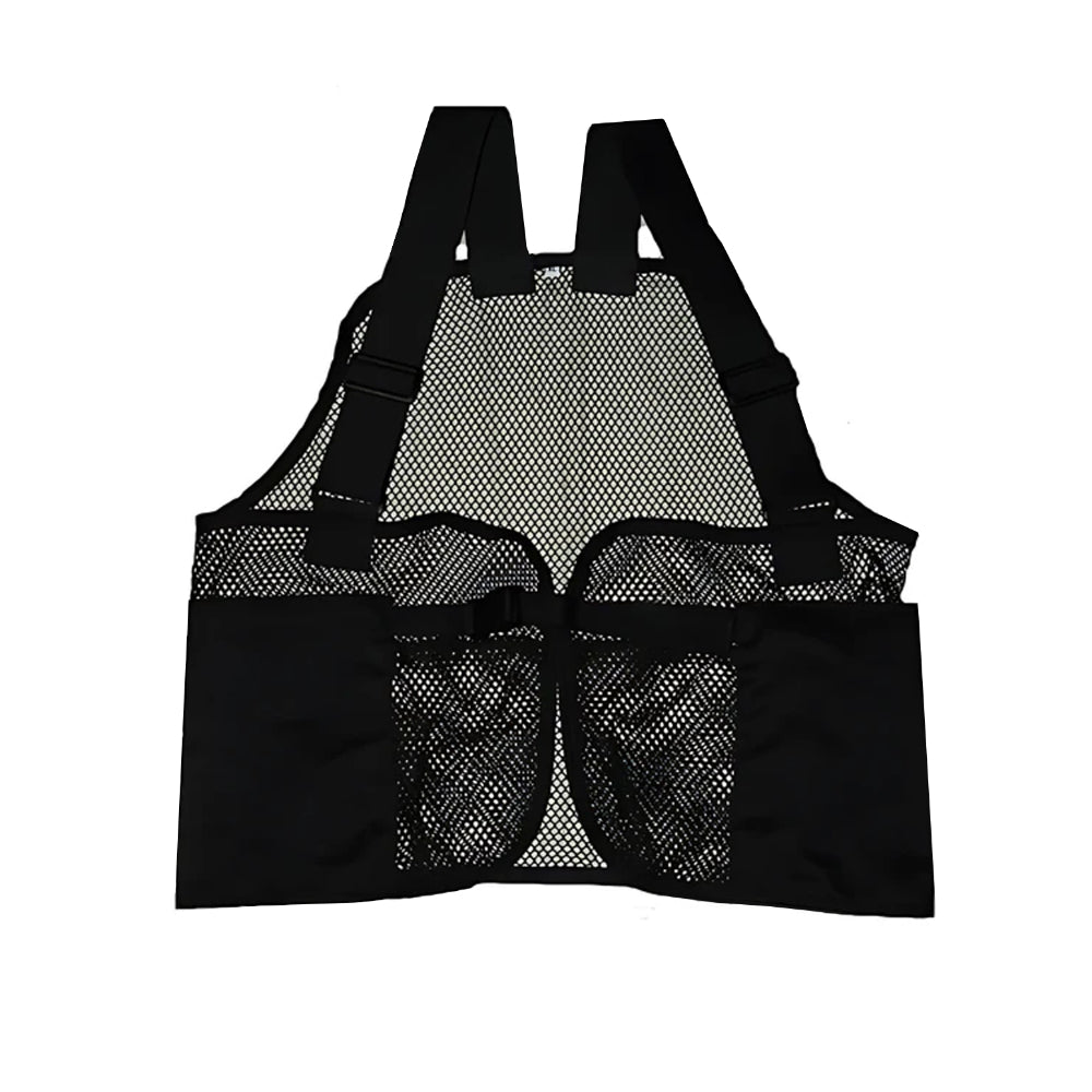 LVAD Heartmate Unisex Black Mesh Vest Durable - LVAD Gear