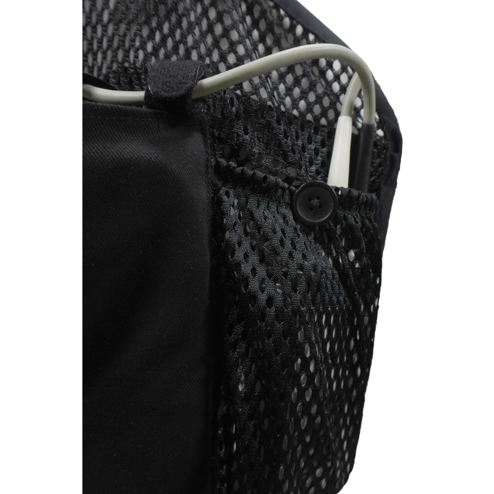 LVAD Heartmate Unisex Black Mesh Vest Durable - LVAD Gear