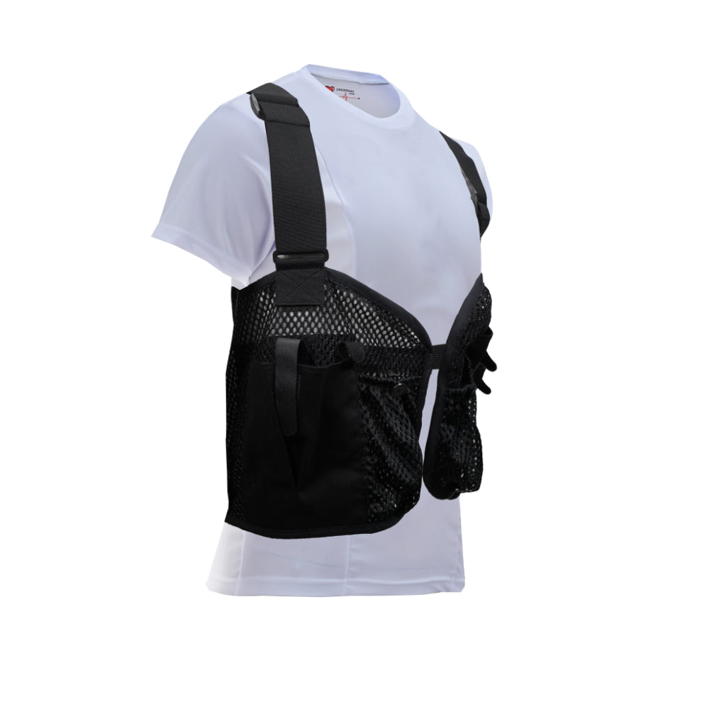 gear vest LVAD Heartmate Unisex Black Mesh Vest Durable