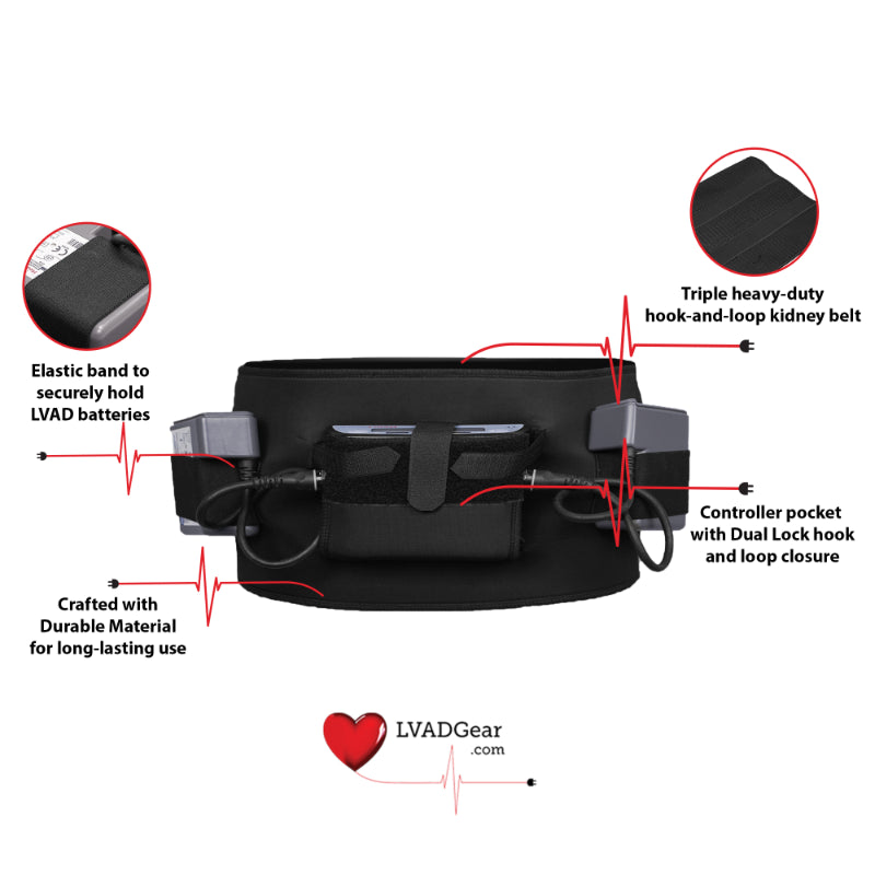 LVAD HeartWare Sleeping Belt – Security & Comfort