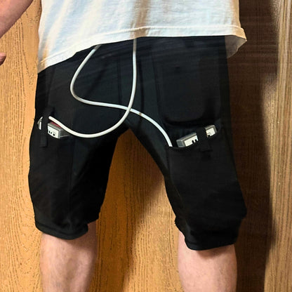 LVAD HeartMate 2 & 3 Unisex Medical Shorts – Black